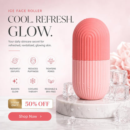 Silicone Ice Roller for Face